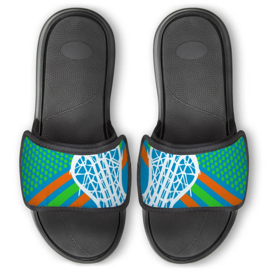 Girls Lacrosse Repwell® Slide Sandals - Tropic 1 Girls Lacrosse Repwell® Slide Sandals - Tropic