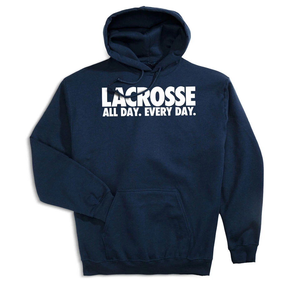 Lacrosse Hooded Sweatshirt - All Day Every Day 1 Lacrosse Hooded Sweatshirt - All Day Every Day