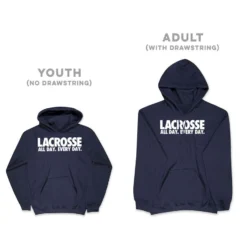 Lacrosse Hooded Sweatshirt - All Day Every Day 15 Lacrosse Hooded Sweatshirt - All Day Every Day -Sport Play Mode lx 12775 NAVY SIZE
