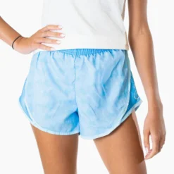 Girls Lacrosse Shorts - Blue Sky -Sport Play Mode lx 12962 MODEL FRONT