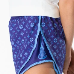 Girls Lacrosse Shorts - LAX 16 Girls Lacrosse Shorts - LAX -Sport Play Mode lx 12965 MODEL SIDE