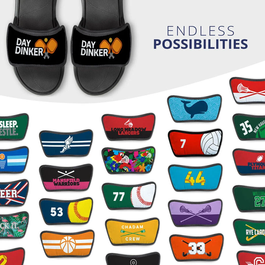 Pickleball Repwell® Sandal Straps - Day Dinker 5 Pickleball Repwell® Sandal Straps - Day Dinker - Image 5