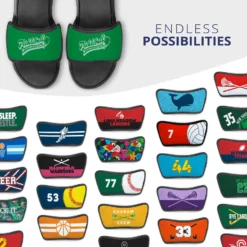 Pickleball Repwell® Sandal Straps - Kind Of A Big Dill 9 Pickleball Repwell® Sandal Straps - Kind Of A Big Dill -Sport Play Mode pb 00069 STRAPS MULTI