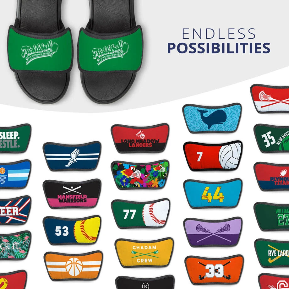 Pickleball Repwell® Sandal Straps - Kind Of A Big Dill 5 Pickleball Repwell® Sandal Straps - Kind Of A Big Dill - Image 5