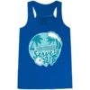 Pickleball Flowy Racerback Tank Top - Serve's Up