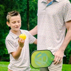 Pickleball Short Sleeve Polo Shirt - Dink Shot 12 Pickleball Short Sleeve Polo Shirt - Dink Shot -Sport Play Mode pb 00101 GEN LIFESTYLE 1