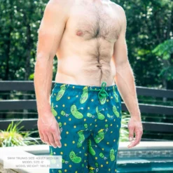Pickleball Swim Trunks - Big Dill 11 Pickleball Swim Trunks - Big Dill -Sport Play Mode pb 00115 LIFESTYLE 5