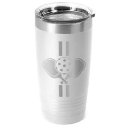 Pickleball 20 Oz. Double Insulated Tumbler - Cross Court