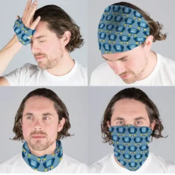 Pickleball Multifunctional Headwear - I'd Rather Be Playing Pickleball RokBAND -Sport Play Mode pb 00133 MALECOMP