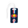 Pickleball Bag/Luggage Tag - Cross Court Stripes