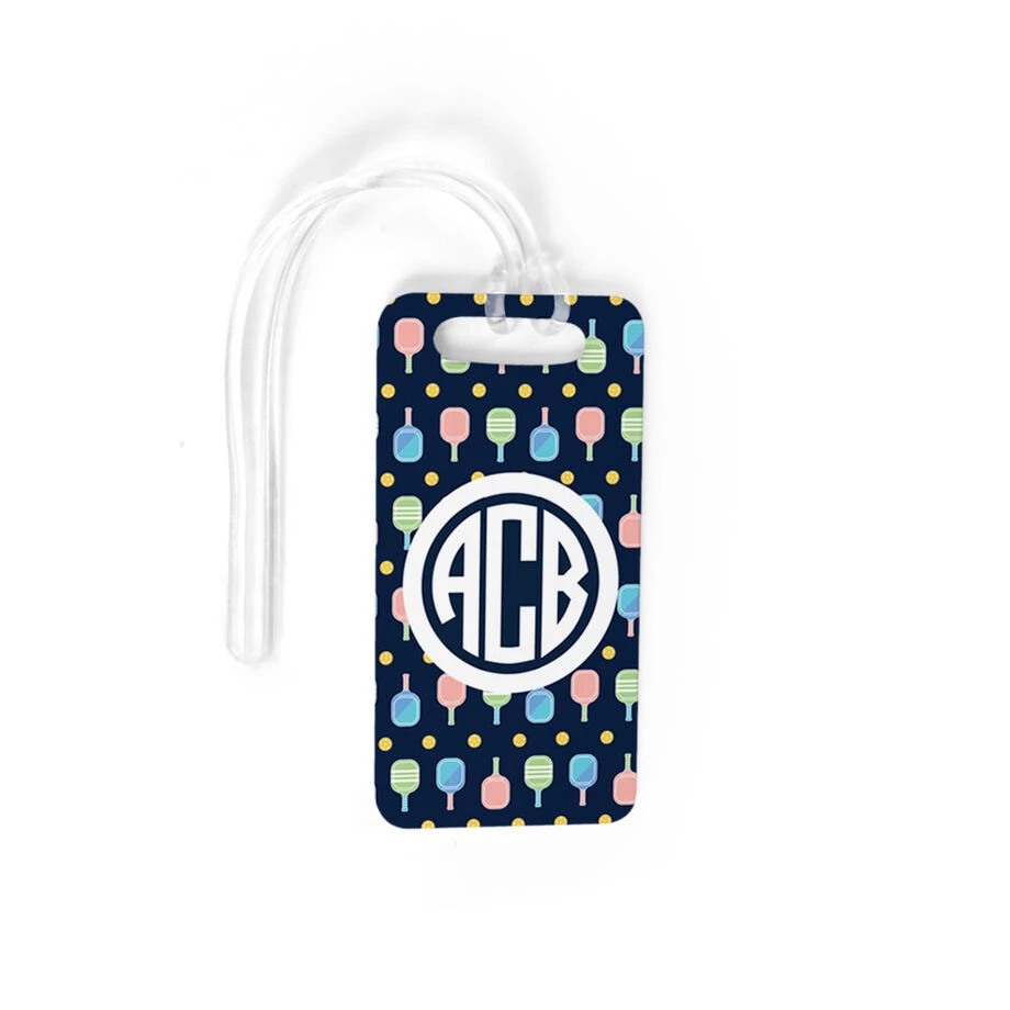 Pickleball Bag/Luggage Tag - Cross Court 1 Pickleball Bag/Luggage Tag - Cross Court