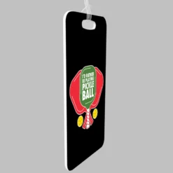 Pickleball Bag/Luggage Tag - I'd Rather Be Playing Pickleball 7 Pickleball Bag/Luggage Tag - I'd Rather Be Playing Pickleball -Sport Play Mode pb 00142 BLACK ALLPROFILE