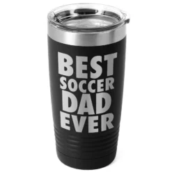 Soccer 20 Oz. Double Insulated Tumbler - Best Dad Ever