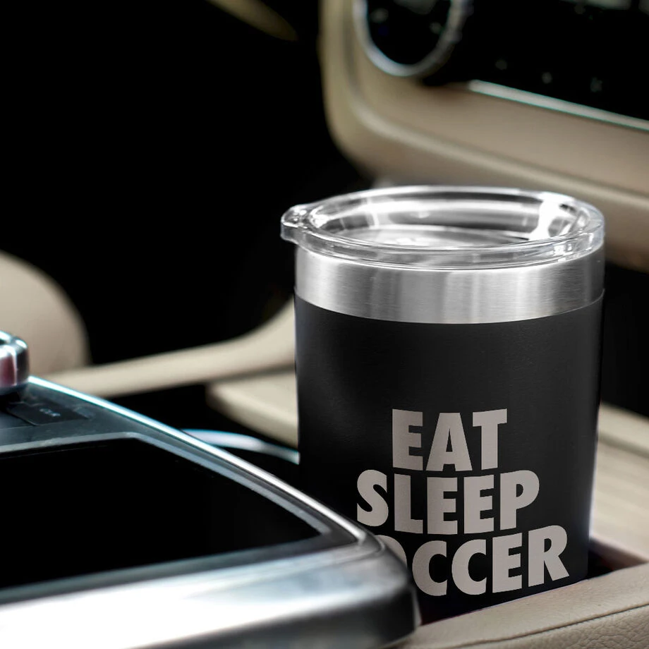 Soccer 20 Oz. Double Insulated Tumbler - Eat Sleep Soccer 5 Soccer 20 Oz. Double Insulated Tumbler - Eat Sleep Soccer - Image 5