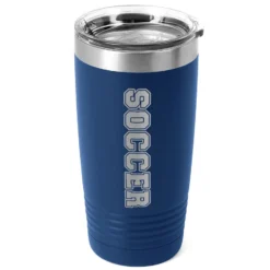 Soccer 20 Oz. Double Insulated Tumbler - Soccer