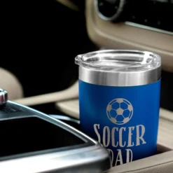 Soccer 20oz. Double Insulated Tumbler - Soccer Dad -Sport Play Mode sc 03512 ROYAL CAR