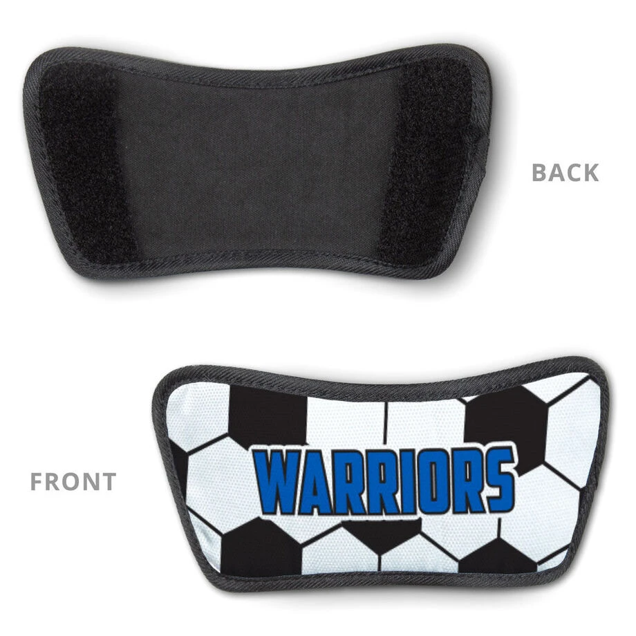 Soccer Repwell® Sandal Straps - Soccer Ball Texture With Text 5 Soccer Repwell® Sandal Straps - Soccer Ball Texture With Text - Image 5