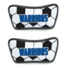 Soccer Repwell® Sandal Straps - Soccer Ball Texture With Text