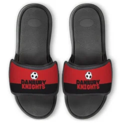 Soccer Repwell® Slide Sandals - Team Name Colorblock