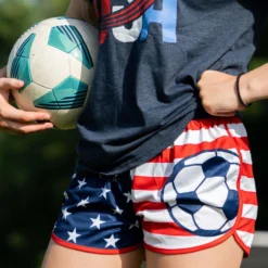 Patriotic Soccer Shorts 13 Patriotic Soccer Shorts -Sport Play Mode sc 03580 LIFESTYLE 3