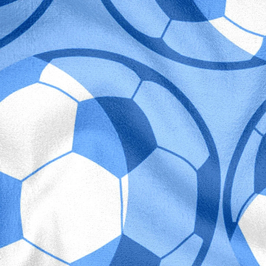 Soccer Premium Beach Towel - Girl Player 4 Soccer Premium Beach Towel - Girl Player - Image 4