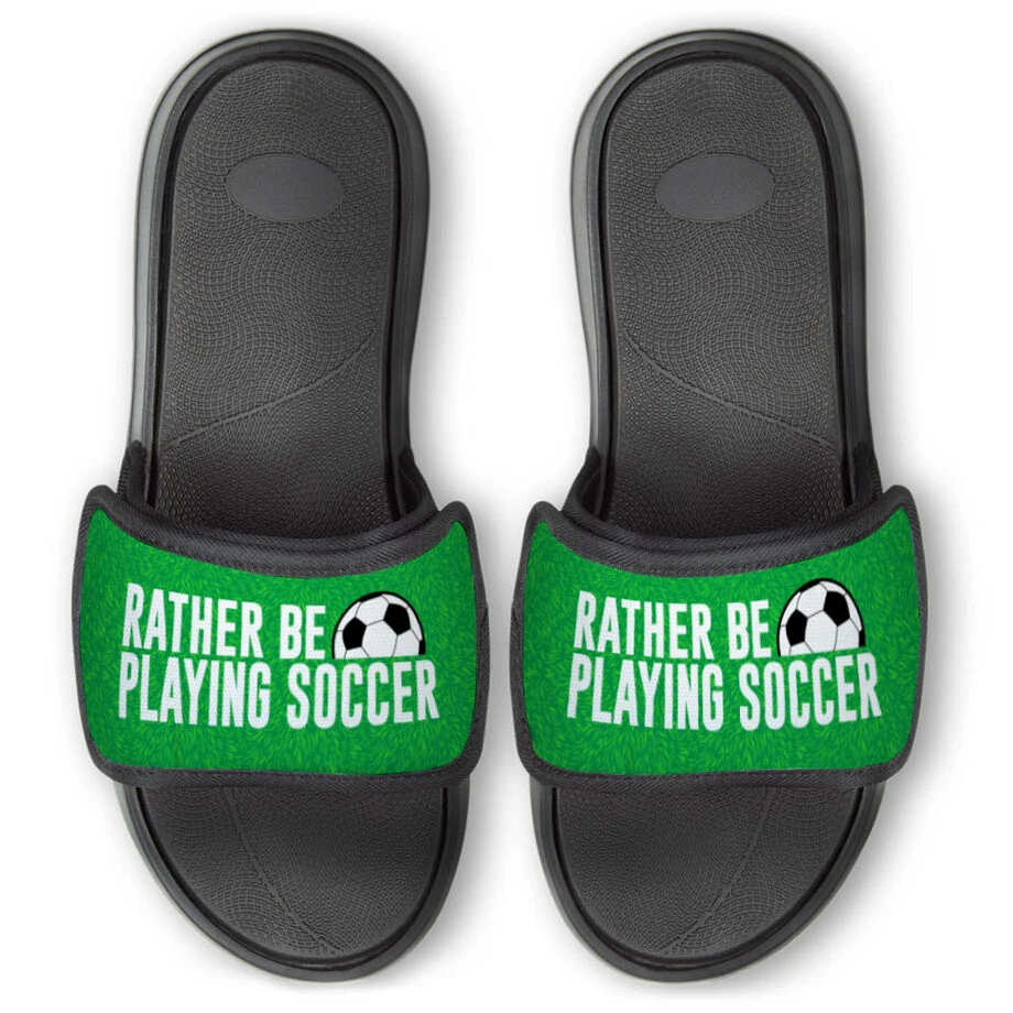 Soccer Repwell® Sandal Straps - Rather Be Playing Soccer 2 Soccer Repwell® Sandal Straps - Rather Be Playing Soccer - Image 2