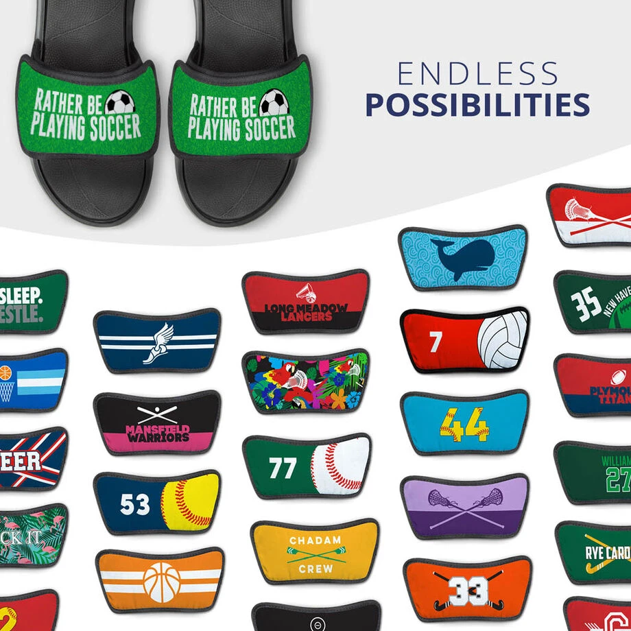 Soccer Repwell® Sandal Straps - Rather Be Playing Soccer 5 Soccer Repwell® Sandal Straps - Rather Be Playing Soccer - Image 5