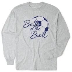 Soccer Tshirt Long Sleeve - Belle Of The Ball