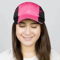 CoolRun Pocket Hat For Runners - Pink -Sport Play Mode tr 10946 F 2