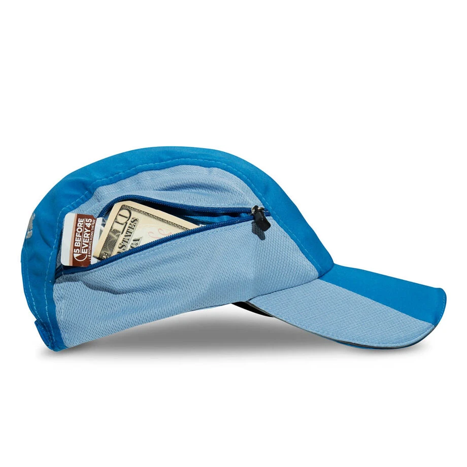 CoolRun Pocket Hat - Blue 1 CoolRun Pocket Hat - Blue
