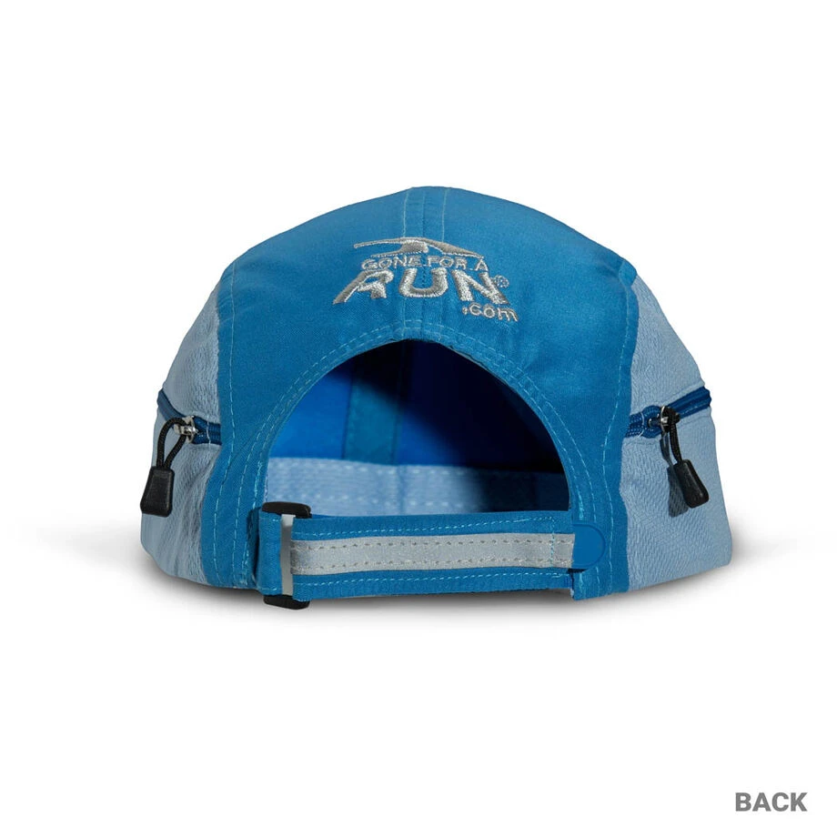 CoolRun Pocket Hat - Blue 2 CoolRun Pocket Hat - Blue - Image 2