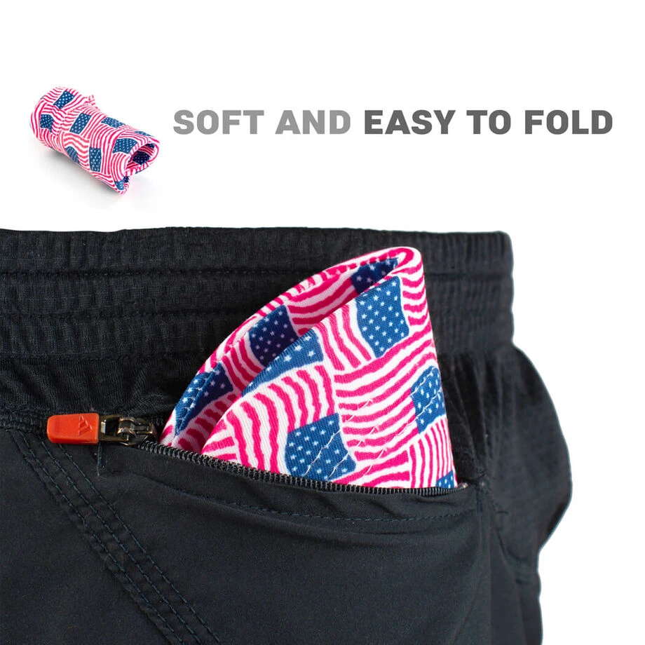 Running Comfort Performance Visor - USA Patriotic 3 Running Comfort Performance Visor - USA Patriotic - Image 3