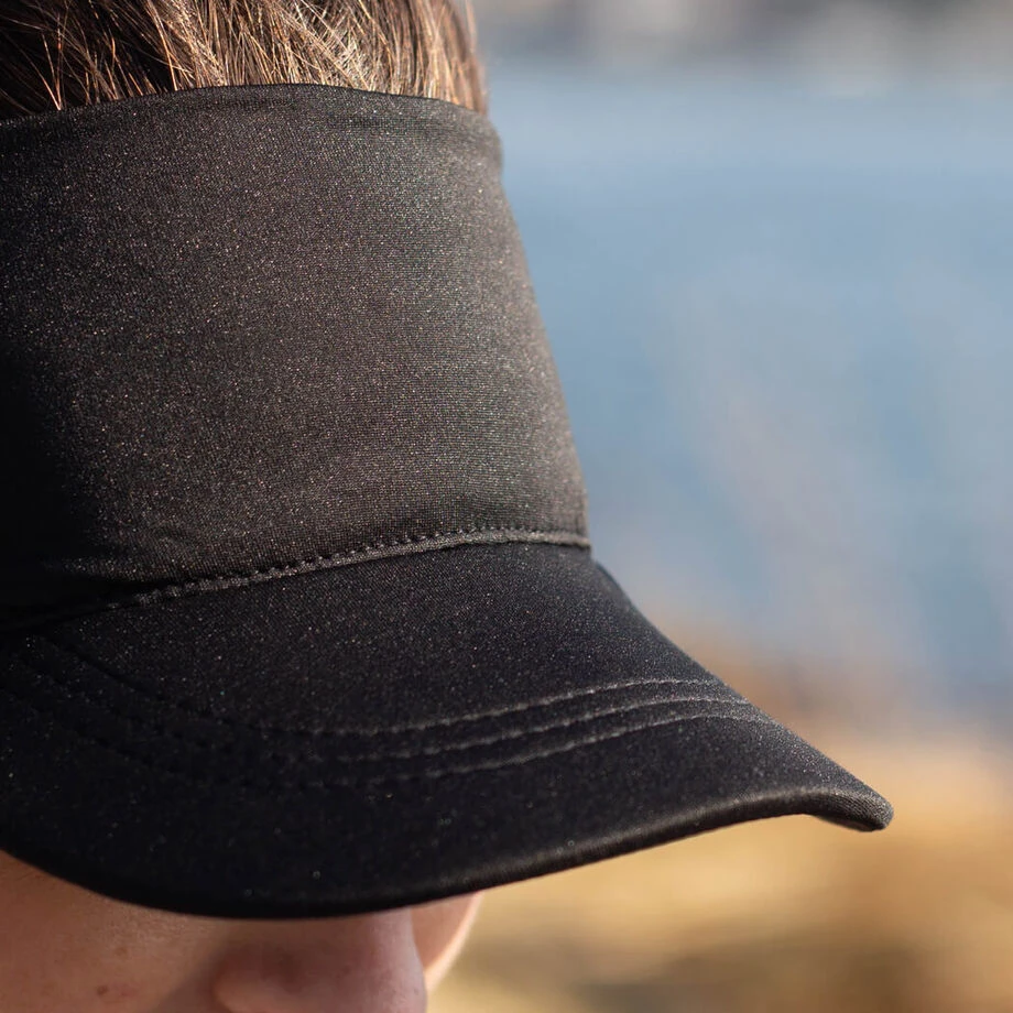 Running Comfort Performance Visor - Black 6 Running Comfort Performance Visor - Black - Image 6