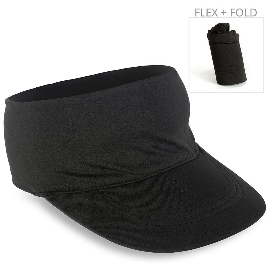 Running Comfort Performance Visor - Black 1 Running Comfort Performance Visor - Black