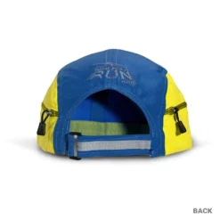 CoolRun Pocket Hat - Yellow/Blue 6 CoolRun Pocket Hat - Yellow/Blue -Sport Play Mode tr 43874 BACK