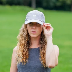 RunTechnology® Performance Hat - Light Gray -Sport Play Mode tr 44313 LIGHTGRAY FRONT 2